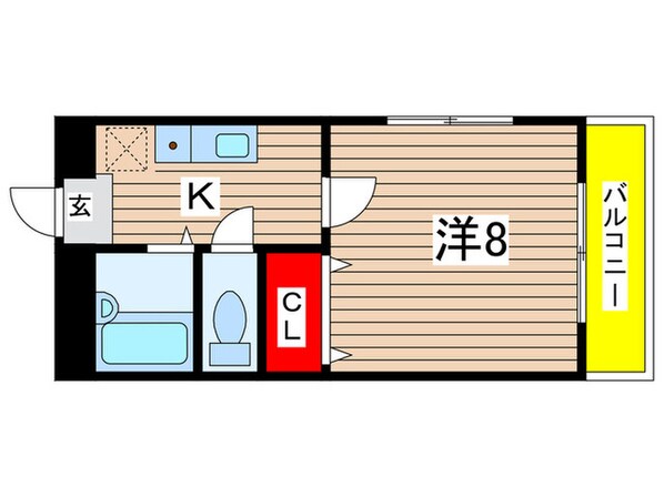 キャトルセゾンの物件間取画像